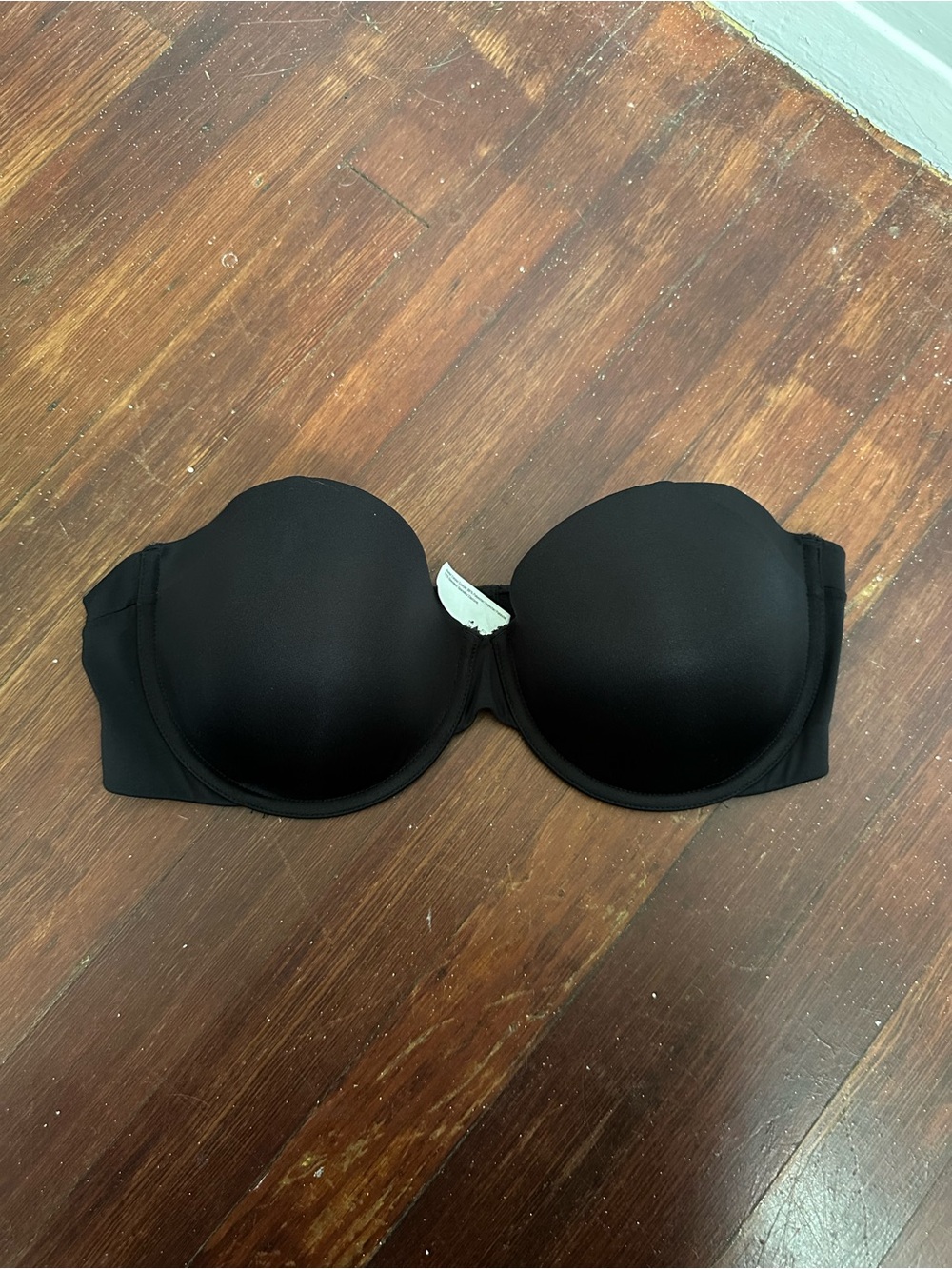 EUC Maidenform Black Strapless Bra